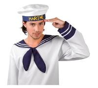 Boland Casquette capitaine 44368 – marine homme blanc taille unique