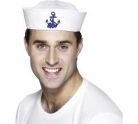 Smiffy's Chapeau marin Doughboy américain avec ancre Halloween Taille Unique Homme