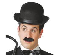 Chapeau Melon Feutr? Noir (Taille Unique) Multicolore