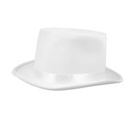 Chapeau melon pour homme - Chapeau Fedora blanc pour homme - Chapeau de capitaine de bateau - Costume d'Halloween - Chapeau russe médiéval - Chapeau gothique punk - Chapeau de magicien - Chapeau de