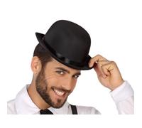 ATOSA chapeau melon rigide noir