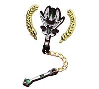 Chapeau mexicain coloré, épingle à dos en émail, broche de taille standard avec caractéristique esthétique, accessoire de revers de mode, épingle à chapeau avec design fantaisie, épingles à dos pour