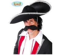 Chapeau Mexicain Noir - Noir - Adulte Noir G