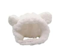 Chapeau mignon pour animaux de compagnie avec ours marron | Couvre-chef d'hiver doux et chaud | Conçu pour les animaux de compagnie de petite et moyenne taille | votre animal de compagnie
