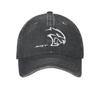 Chapeau Mode Hip Hop Mode Hellcat Démon Dodge Challenger Car Racing SRT Casquette De Baseball Unisexe en Détresse Lavé Snapback Chapeau Activités De Plein Air Casquette Cadeau D’Anniversaire