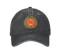 Chapeau Mode Hip Hop Mode Royal Enfields Casquettes De Baseball Style Unisexe en détresse Denim Snapback Chapeau Moto Course en Plein air Chapeau d’été Cadeau d’Anniversaire