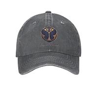 Chapeau Mode Hip Hop Tomorrowland Festival De Musique Hommes Femmes Casquette De Baseball Détresse Lavé Chapeaux Rétro Plein Air Toutes Les Saisons Voyage Réglable Couvre-Chef Cadeau D’Anniversaire