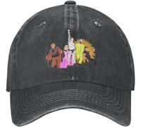 Chapeau Mode Hip Hop Vintage Nightman et Dayman Cometh Casquette de Baseball Unisexe Hommes Femmes Vieilli Denim Délavé Casquette de Soleil Il Fait Toujours Beau à Philadelphie Chapeaux Bi Cool