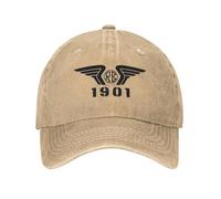 Chapeau Mode Hip Hop Vintage Royal Enfields RE 1901 Casquettes de Baseball Unisexe en détresse Coton Sun Cap Moto Racing en Plein air Toutes Les Saisons Voyage Casquettes Cadeau d’Anniversaire