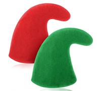 chapeau nains de Schtroumpf novateur, Lot de 2 Bonnet de nain pour adulte, hapeau de Lutin de Noël, Accessoire Gnome pour Carnaval, costume amusant, parfait pour les fêtes costumées