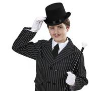 Chapeau Noir De Magicien T2r2, Couvre-Chef De Soirée Pour Les Pièces De Théâtre Et Les Musiques