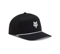 Chapeau noir en corde pour homme avec inscription Fox Racing