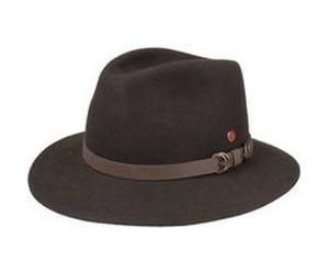 Chapeau Outdoor Baron Georgia by Mayser marron foncé 64 cm