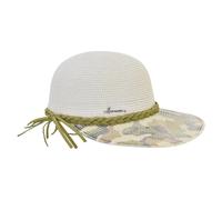 Chapeau paille femme Herman Belgium Dyso Blanc 57 cm