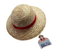 Chapeau Paille Luffy - ONE PIECE - Taille Adulte - Accessoire - Garçon et Fille