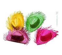 Chapeau Paille Western - Multicolores - Taille Unique multicolores G