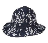 Chapeau Paisley Wide Brim Casual by Kangol bleu foncé S (54-55 cm)