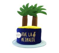 Chapeau Palmiers Vive la Retraite Unique