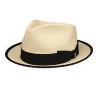 Chapeau Panama Diamond Crown by Lierys nature-noir S (55-56 cm)