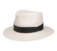 Chapeau Panama Jefferson Bleached by Stetson blanc crème 60 cm
