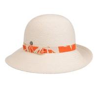 Chapeau Panama Livola Cloche by Lierys orange One Size