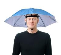 Chapeau Parapluie De Tete Anti Uv, Parapluie De Pêche Imperméable, Casquette Pêche Enfant, Parapluie Chapeau Coloré De Pêch Pour Adultes enfant Golf Campant, Pour La Pêche, La Plage, L'extérieur