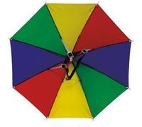 chapeau parapluie pliable 55cm multicolore - générique 13323 Multicolore G