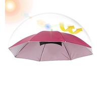Chapeau parapluie pour adultes - Chapeau parapluie pour la pêche | Équipement d'extérieur imperméable pliable pour homme, couvre-chef pour l'extérieur, la plage, l'été, les voyages, la pêche, le