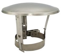 Chapeau Pare Pluie Cheminee Acier Inoxydable 200-250mm Diamètre Cheminée