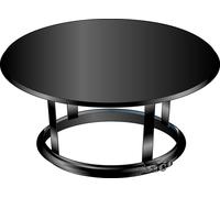 Chapeau Pare-pluie simple Ø150 Noir mat ral 9019 CPI 150 POUJOULAT - 31150087/9030