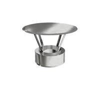 Chapeau pare-pluie sur cape de dilatation - double paroi - eka complex D 400 mm