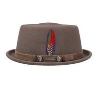Chapeau Pennsylvania Pork Pie taupe XL (60-61 cm)