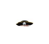 Chapeau pirate enfant feutre noir
