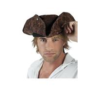 Boland 10102861 Chapeau pirate Neptune pour adulte Taille unique, Marron