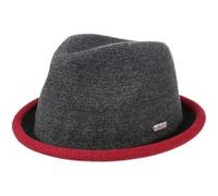 Chapeau Player Boston by Chillouts gris-bordeaux M (56-57 cm)