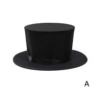 Chapeau pliant de magicien professionnel, 1 pièce, accessoires de scène, sac pliant, chapeaux de Performance avec Dark H7O7