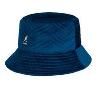 Chapeau Plush Wave Puff Bucket by Kangol bleu foncé L/XL (58-61 cm)