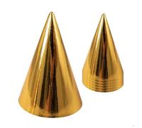 P'TIT CLOWN - Chapeaux Pointus en Carton - Lot de 6 - Accessoires Festifs Idéaux pour Anniversaires et Fêtes