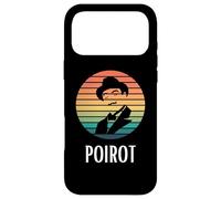 Chapeau Poirot Moustache Couleurs Vintage Coque pour iPhone 17 Pro Max