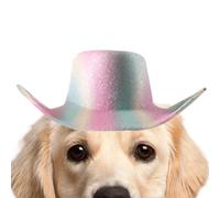 Chapeau pour animaux de compagnie, réglable amusant couvre-chef - robe pour chats - chapeau de cowboy occidental - pour Cosplay, célébrations, événements, photographie, fête, Noël et extérieur