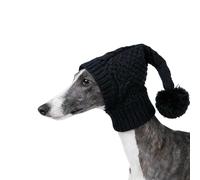 Chapeau pour Chien 1 pièce, Chauffe-Hiver tricoté Extensible avec Pompon, Couvre Les Oreilles et Le Cou, Chapeau tricoté élastique pour Animaux de Compagnie avec Pompon