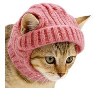 Chapeau pour Chien Bonnet Tissé avec Trous pour les Oreilles