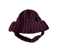 Chapeau pour chien | Bonnet tricoté doux et coupe-vent pour chiot | Pour Halloween, Noël, Thanksgiving, photographie, fête, réunion de famille, voyage, marche