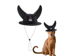 Chapeau pour Chien | Chapeau à Cornes Style Mignon,Accessoire Déguisement Ajustable pour Célébrations Fêtes Rassemblements Familiaux Spectacles Théâtre Carnaval