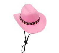 Chapeau pour chien - Chapeau de cowboy pour chien et chat, costumes d'Halloween, décoration confortable pour animal de compagnie pour l'été, la marche, le camping