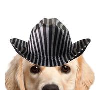 Chapeau pour Chien - Couvre-Chef Ajustable Drôle pour Halloween | Petit Chapeau de Costume de Cowboy pour Chien - pour Petit Moyen Grand Chiot Chaton Fête Cosplay Célébration Événement Photographie