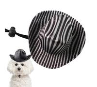 Chapeau pour chien - Halloween réglable pour animaux domestiques, vêtements pour chiots et chapeau d'Halloween pour chats, pour moyen grand chiot, fête, cosplay