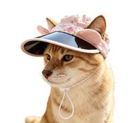 Chapeau pour Chiot Couvre-chef Protection UV pour Animaux | Chapeau De Pour Chien D'Extérieur pour l'Été Activités Extérieures Plage Trajets Randonnée Camping