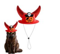 Chapeau pour Petit Chien Accessoire De Cosplay Halloween Ajustable À Cornes | Chapeau pour Petit Chien Festival, Carnaval, Célébration, Spectacle, Théâtre, Bal Masqué, Cosplay, Vacances