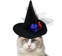Chapeau pour Petit Chien - Chapeau de sorcière pour Animal de Compagnie - Accessoire de Costume réglable pour Spectacle de scène, Festival, célébration, réunion de, Bal masqué, théâtre